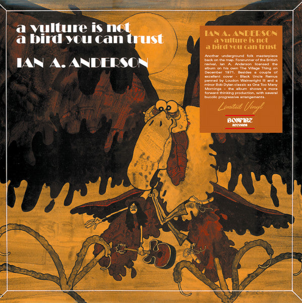 ANDERSON,IAN A. - VULTURE IS NOT A BIRD YOU CAN TRUST