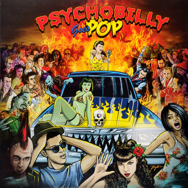 VARIOUS ARTISTS - PSYCHOBILLY GOES POP (PURPLE VINYL)