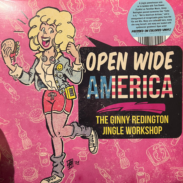 REDINGTON GINNY - OPEN WIDE AMERICA: THE GINNY REDINGTON JINGLE WORKSHOP (WHITE VINYL)