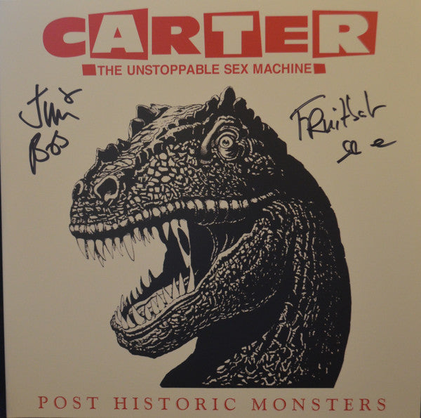 CARTER THE UNSTOPPABLE SEX MACHINE - POST HISTORIC MONSTERS (RED & CLEAR VINYL)