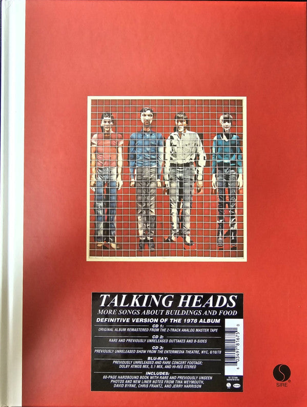 TALKING HEADS - MORE SONGS ABOUT BUILDING & FOOD (DELUXE/3CD/BLU-RAY)
