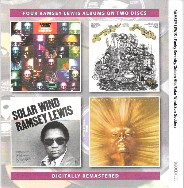 LEWIS,RAMSEY - FUNKY SERENITY/GOLDEN HITS/SOLAR WIND/SUNGODDESS (REMASTERED)
