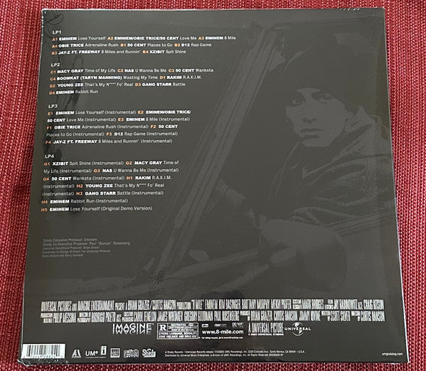 VARIOUS ARTISTS - 8 MILE OST (4LP)