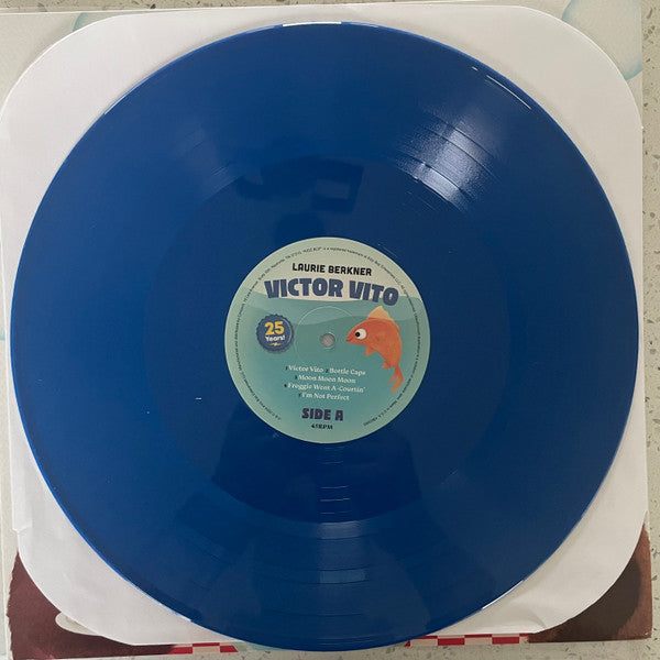 BERKNER,LAURIE - VICTOR VITO (25TH ANNIVERSARY) (BLUEJAY VINYL/2LP/45RPM)