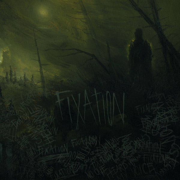 EMBER. THE ASH - FIXATION (WHITE W/ BLACK & FOREST GREEN SPLATTER VINYL)
