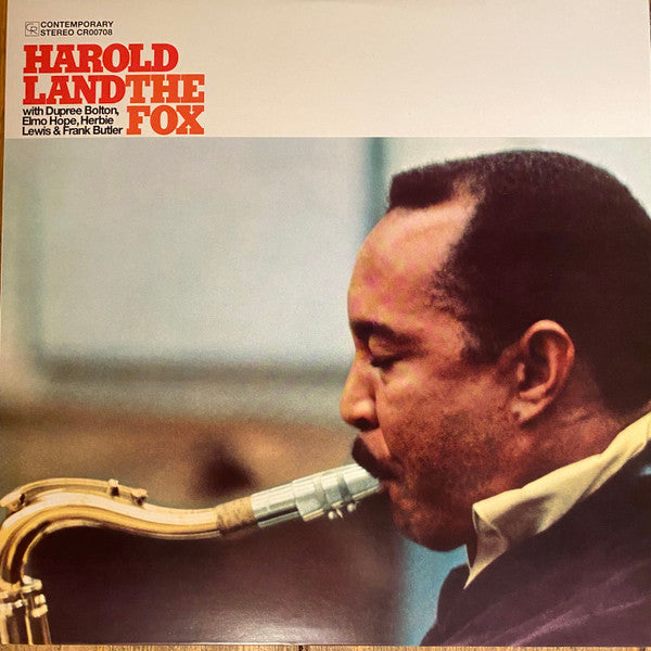 LAND,HAROLD - FOX (CONTEMPORARY RECORDS ACOUSTIC SOUNDS SERIES)