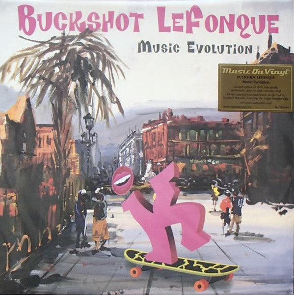 BUCKSHOT LEFONQUE - MUSIC EVOLUTION (PINK VINYL/180G/NUMBERED)