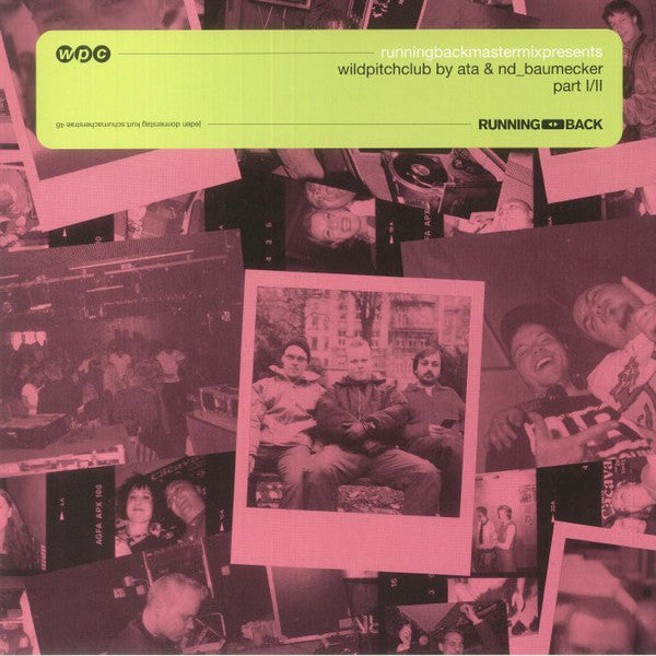 VARIOUS ARTISTS - RUNNING BACK MASTERMIX: WILD PITCH CLUB BY ATA (2LP)
