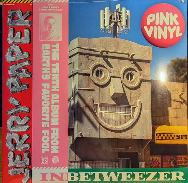JERRY PAPER - INBETWEEZER (BUBBLE GUM PINK MARBLE VINYL)