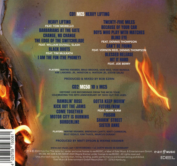 MC5 - HEAVY LIFTING/BONUS LIVE TRACKS (2CD)