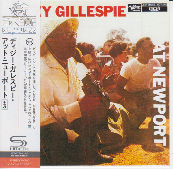 GILLESPIE,DIZZY - AT NEWPORT