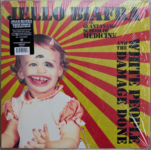 BIAFRA,JELLO & THE GUANTANAMO SCHOOL OF MEDICINE - WHITE PEOPLE & THE DAMAGE DONE (COLOR VINYL)