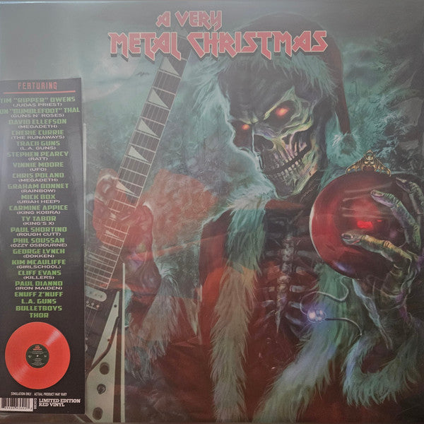 VARIOUS ARTISTS - VERY METAL CHRISTMAS (RED VINYL)