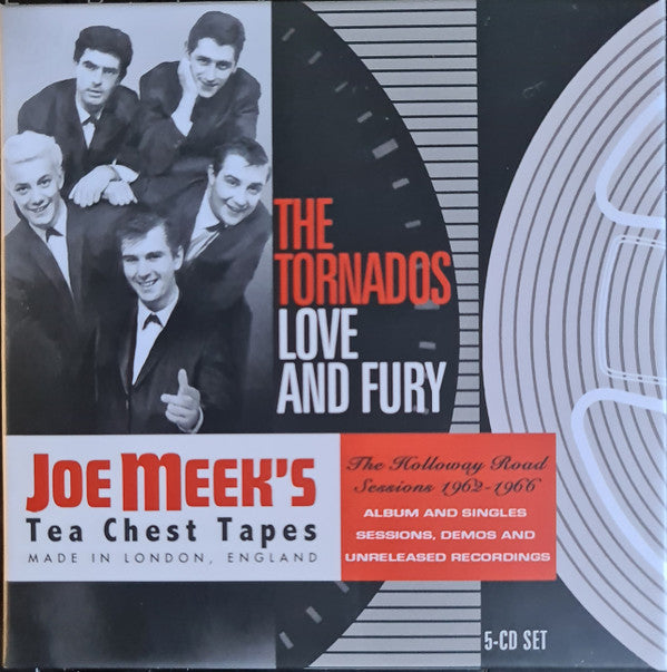 TORNADOS - LOVE & FURY - THE HOLLOWAY ROAD SESSIONS 1962-1966 (5CD)