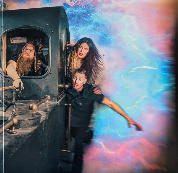MAJESTICA - POWER TRAIN (TRANS TURQUOISE & BLACK SMOKE VINYL)