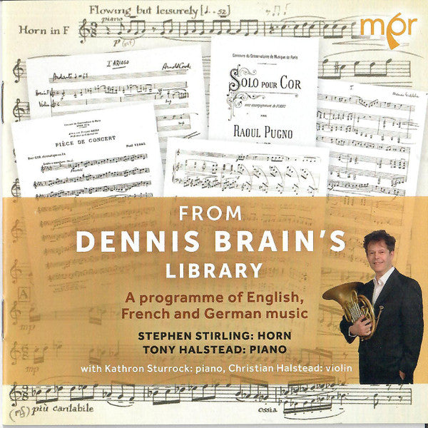 STIRLING,STEPHEN; TONY HALSTEAD; KATHRON STURROCK; CHRISTIAN HALSTEAD - FROM DENNIS BRAIN'S LIBRARY