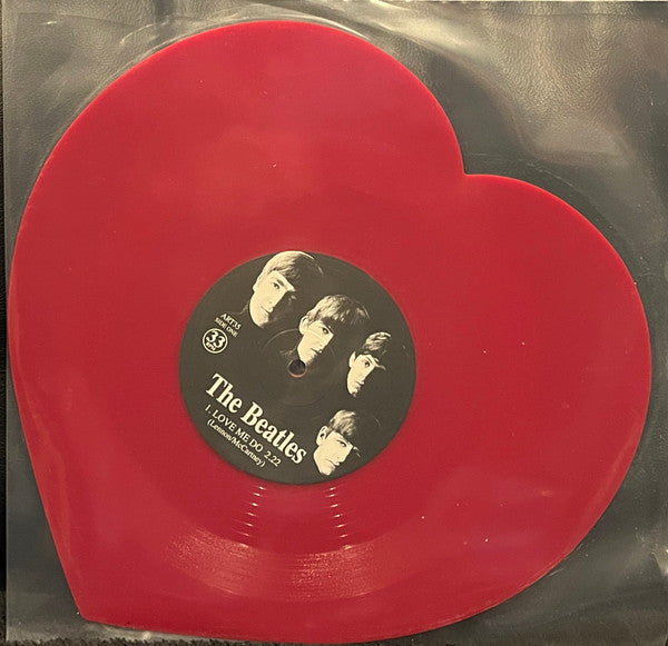 BEATLES - LOVE ME DO (HEART SHAPED VINYL)