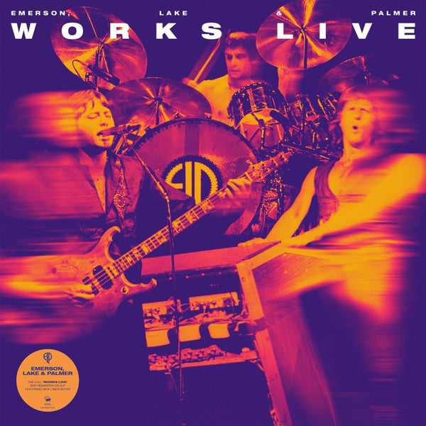 EMERSON LAKE & PALMER - WORKS LIVE (2LP)