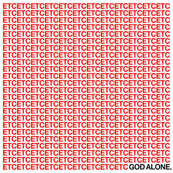 GOD ALONE - ETC (WHITE W RED SPLATTER VINYL)