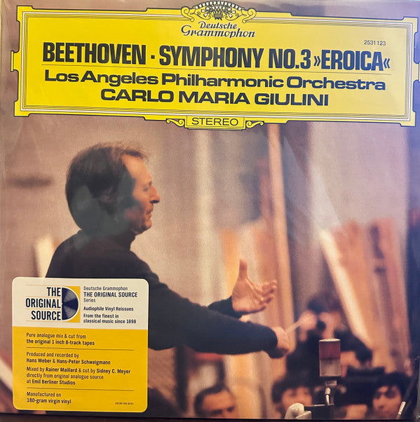 GIULINI CARLO MARIA & LOS ANGELES PHILHARMONIC - BEETHOVEN: SYMPHONY NO. 3 EROICA (180G/2LP)