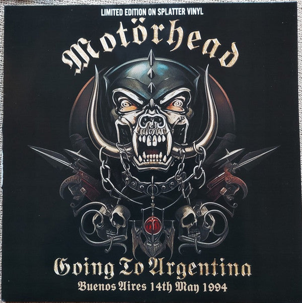 MOTORHEAD - GOING TO ARGENTINA (BLACK & ORANGE SPLATTER VINYL)