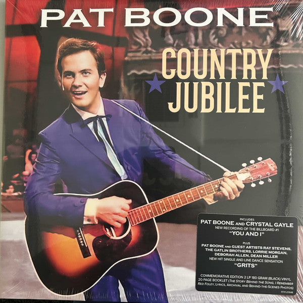 BOONE,PAT - COUNTRY JUBILEE (2LP)