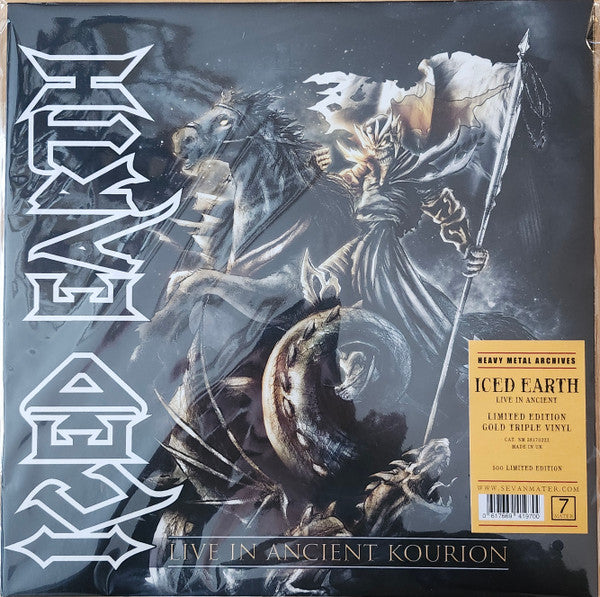 ICED EARTH - LIVE IN ANCIENT KOURION (GOLD VINYL/3LP)