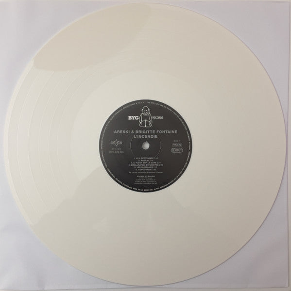 BELKACEM,ARESKI - L'INCENDIE (WHITE VIMYL)