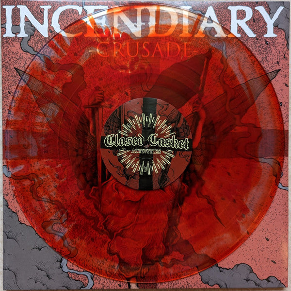 INCENDIARY - CRUSADE (CLOUDY RED VINYL)