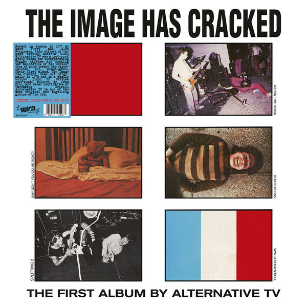 ALTERNATIVE TV - IMAGE HAS CRACKED (RED VINYL)