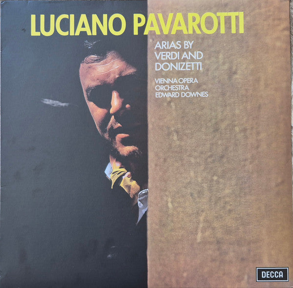 PAVAROTTI LUCIANO - ARIAS BY VERDI AND DONIZETTI (TRANSPARENT YELLOW VINYL)