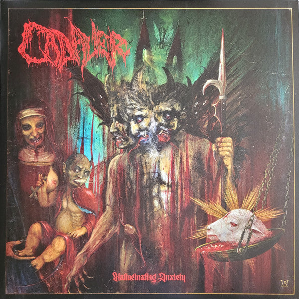CADAVER - HALLUCINATING ANXIETY (MARBLE VINYL/LIMITED)