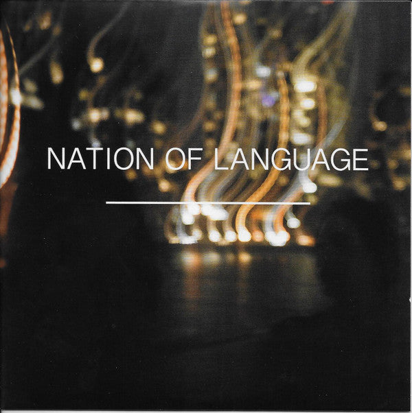 NATION OF LANGUAGE - FROM THE HILL
