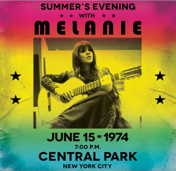 MELANIE - CENTRAL PARK 1974 (PINK VINYL)