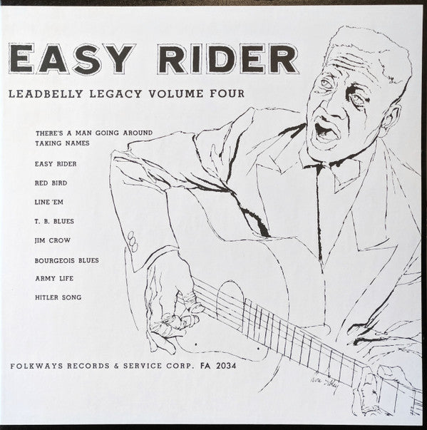 LEAD BELLY - EASY RIDER