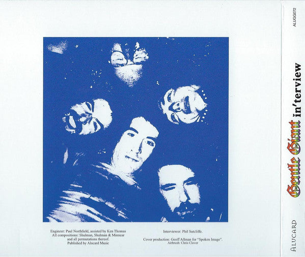 GENTLE GIANT - INTERVIEW STEVEN WILSON REMIX (CD/BLU-RAY)