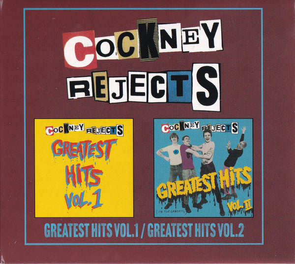 COCKNEY REJECTS - GREATEST HITS VOL.1/GREATEST HITS VOL.2 (EXPANDED/2CD)