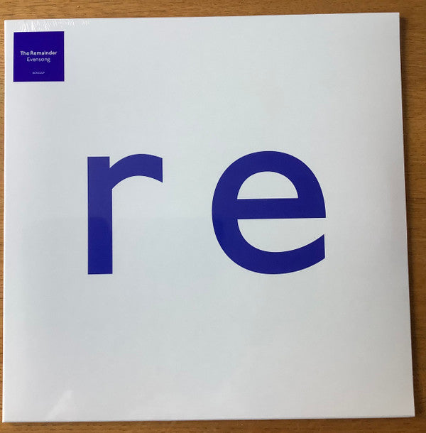 REMAINDER - EVENSONG (CLEAR VINYL)