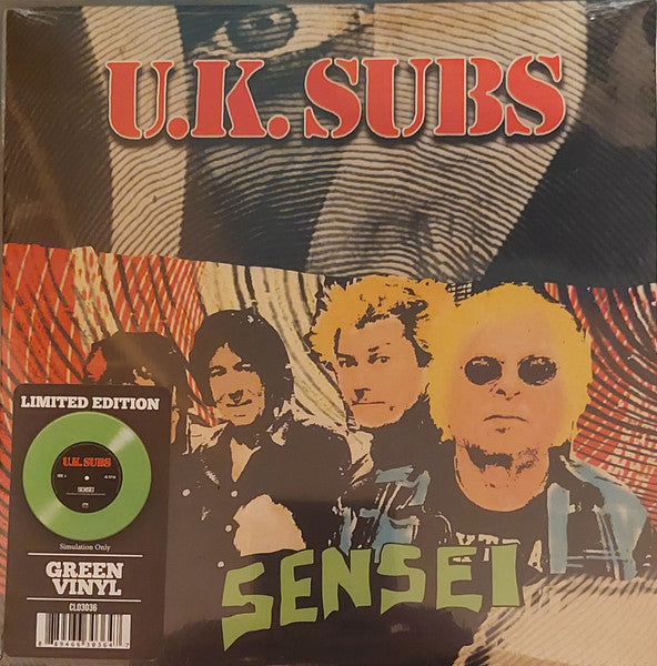 UK SUBS - SENSEI (GREEN 7INCH)