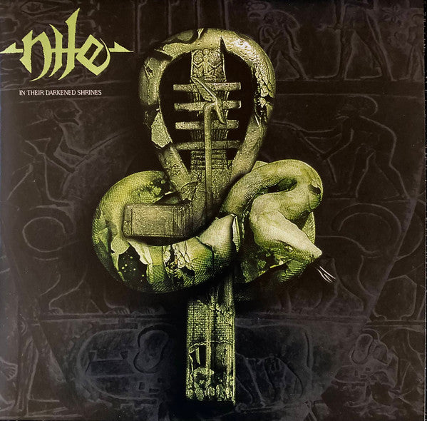 NILE - IN THEIR DARKENED SHRINES (BLACK & NEON GREEN GALAXY MERGE VINYL/2LP)