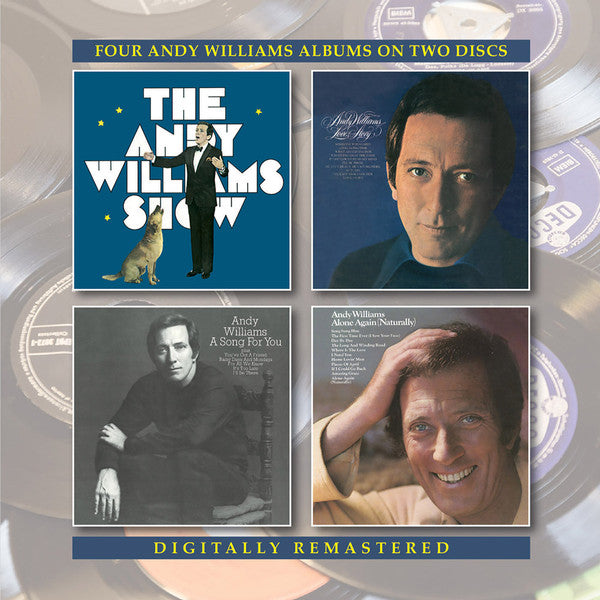 WILLIAMS,ANDY - ANDY WILLIAMS SHOW/LOVE STORY/A SONG FOR YOU/ALONE AGAIN (NATURALLY) (24BIT REMASTERED)