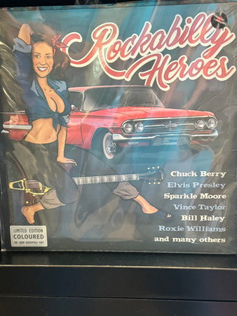 VARIOUS ARTISTS - ROCKABILLY HEROES (COOL BLUE VINYL/180G)