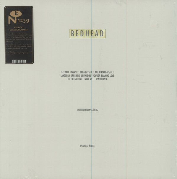 BEDHEAD - WHATFUNLIFEWAS