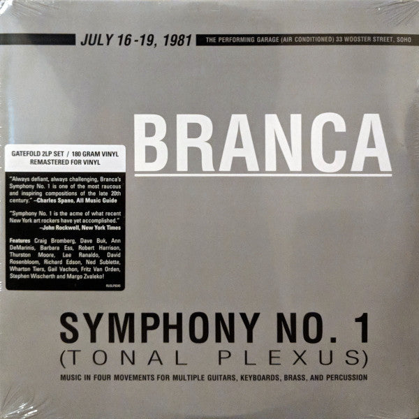 BRANCA GLENN - SYMPHONY NO. 1 (TONAL PLEXUS)
