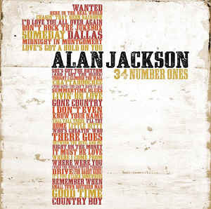 JACKSON,ALAN - 34 NUMBER ONES