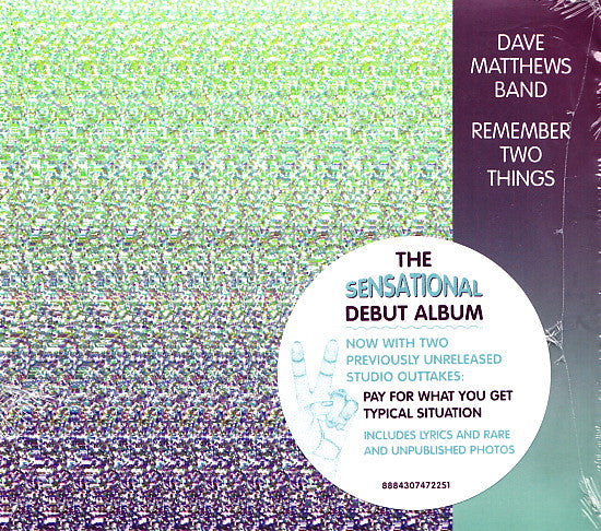 DAVE MATTHEWS BAND - REMEMBER TWO THINGS