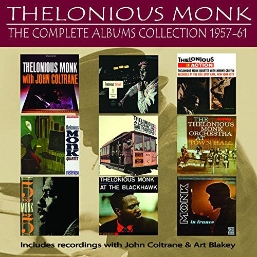 MONK,THELONIOUS - COMPLETE ALBUMS COLLECTION 1957 - 1961
