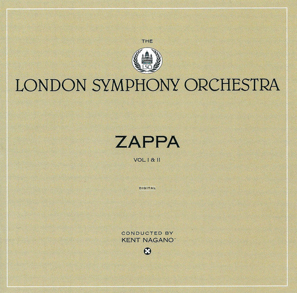 ZAPPA,FRANK - LONDON SYMPHONY ORCHESTRA VOL.1 & 2