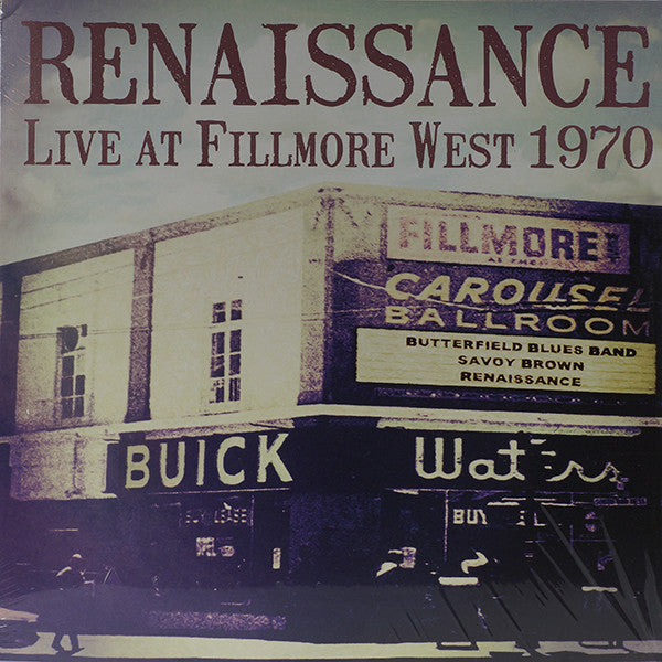 RENAISSANCE - LIVE AT FILLMORE WEST, 1970