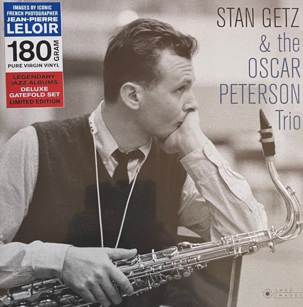 GETZ,STAN - STAN GETZ & THE OSCAR PETERSON TRIO (COVER PHOTO BY JEAN-PIERRE LELOIR/GATEFOLD 180G EDITION)
